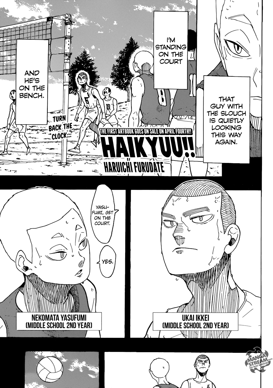 Haikyuu!!, Chapter 293 image 01